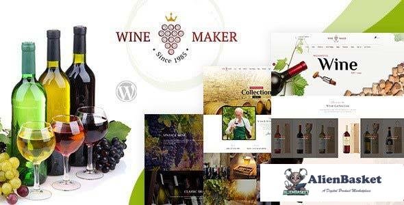 110352  Wine Maker v3.0 - Winery WordPress Shop 