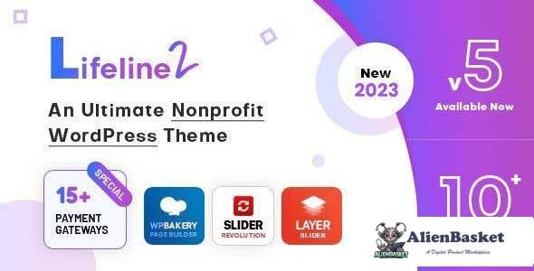 110364  Lifeline 2 v6.5 - An Ultimate Nonprofit WordPress Theme for Charity 