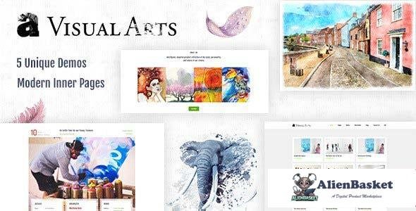 110396  Visual Art v2.4 - Gallery WordPress Theme 