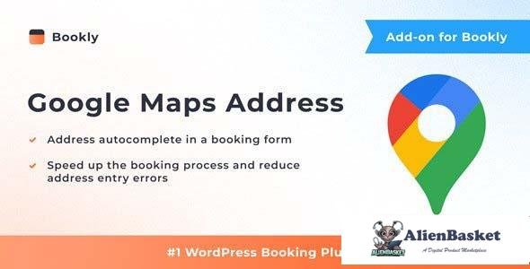 112207  Bookly Google Maps Address (Add-on) v2.0 