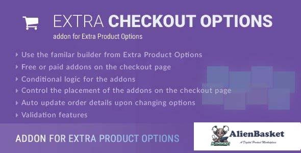 110633  Extra Checkout Options v2.1.1 - addon for Extra Product Options plugin 