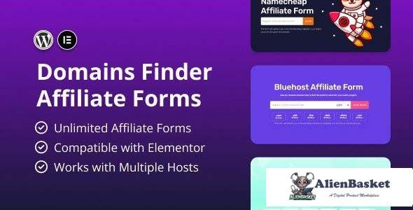 110644  Hosting Domains Finder (Affiliate Forms) v1.0 