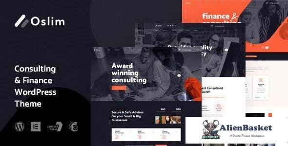 110733  Oslim v1.0 - Consulting & Finance WordPress Theme 