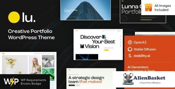 111051  Lunna v1.8 - Creative Portfolio WordPress Theme 