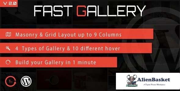 111090  Fast Gallery v2.0 - Premium Wordpress Plugin 