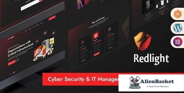 111127  Redlight v1.0 - Cyber Security & IT Management WordPress Theme 