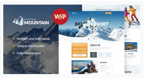 111160  Mountain v5.0.0 - Elementor Coming Soon WordPress Theme 
