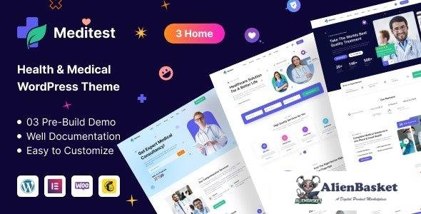 111180  Meditest v1.1.1 - Health Medical & Hospital WordPress Theme 