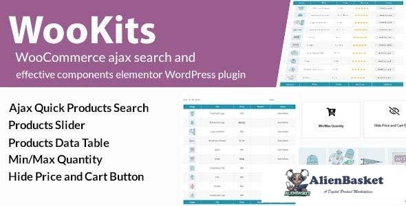 111207  Wookits v1.1.0 - WooCommerce ajax search and effective components elementor WordPress plugin