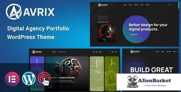 111212  Avrix v1.1 - Digital Agency Portfolio WordPress 
