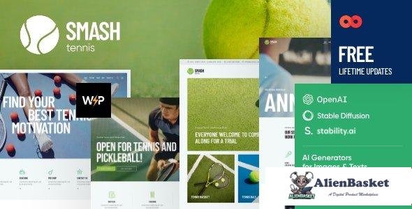 111306  Smash - Tennis WordPress Theme 