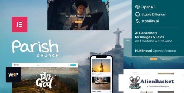 111308  Parish v1.0 - Church, Religion & Charity WordPress Theme 