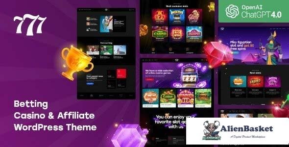 111331  777 v1.0 - Betting, Casino & Affiliate WordPress Theme 