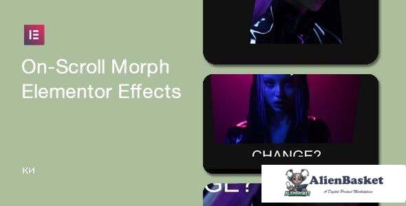 111723  On-Scroll Morph Effects for Elementor v1.0.2 