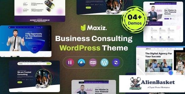 111845  Maxiz v1.0 - Business Consulting WordPress Theme 