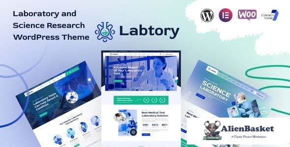111853  Labtory v1.0.4 - Laboratory and Science Research WordPress Theme 
