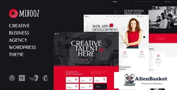 111898  Mibooz v1.1 - Creative Agency WordPress Theme 