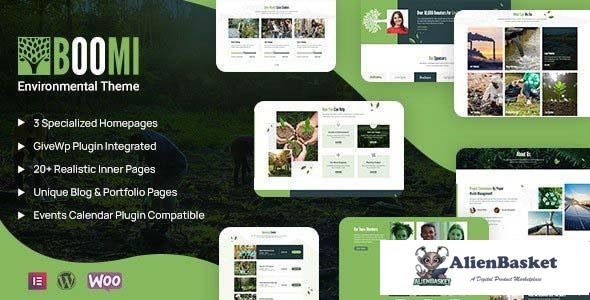 111926  Boomi v1.0.3 - Environment & Ecology WordPress Theme 