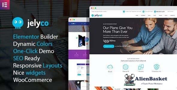 112190  JelyCo v1.1.0 - ISP & Telecom WordPress Theme 