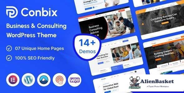 112322  Conbix v2.2.8 - Business Consulting WordPress Theme 