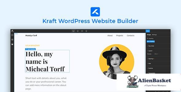 112343  Kraft v1.1.2 - WordPress Website Builder 