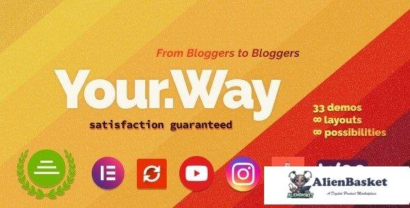 113361  YourWay v1.2.6 - Multi-Concept Blog WordPress Theme 