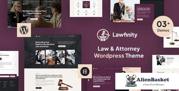 112397  Lawfinity v1.1 - Law and Attorney WordPress Theme 