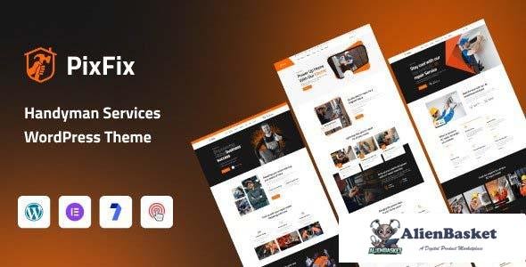 112402  PixFix v1.0 - Handyman Services WordPress Theme 