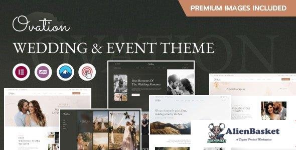 112439  Ovation v1.0 - Wedding & Event Photography WordPress Theme 