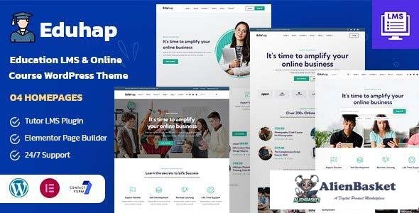 112736  Eduhap v1.7 - Education LMS WordPress Theme 