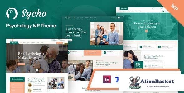 112473  Sycho v1.1.6 - Psychology and Counseling WordPress Theme 
