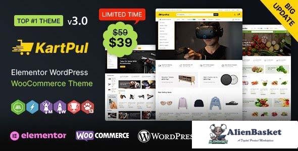 112479  KartPul WP v3.0.1 - Elementor Multi-purpose WooCommerce Theme 