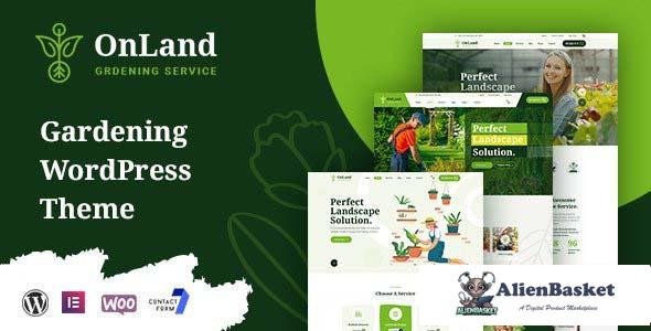 112548  OnLand v1.0.8 - Gardening WordPress Theme 