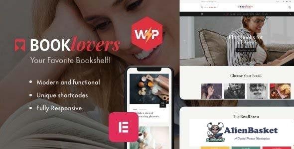 112605  Booklovers v2.13 - Publishing House & Book Store WordPress Theme + RTL 