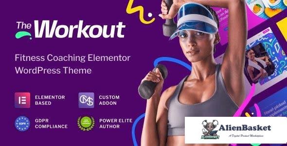 112618  The Workout v1.0.8 - Trainer Fitness WordPress Theme 