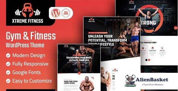 112624  Xtreme Fitness v1.0 - Gym & Fitness WordPress Theme 