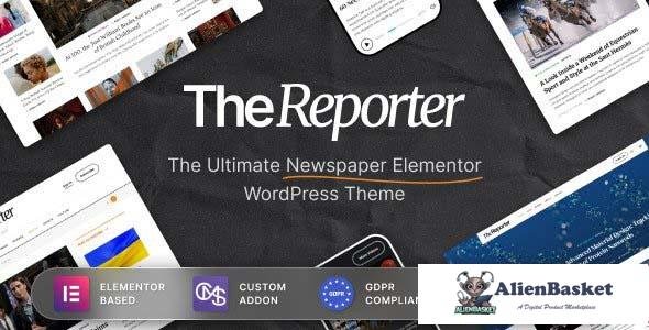 113363  The Reporter v1.0.11 - Newspaper Editorial WordPress Theme 