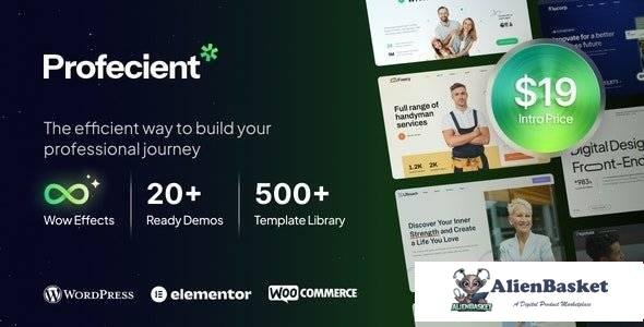 112690  Profecient v1.0.1 - Multipurpose Elementor Business & WooCommerce WordPress Theme 