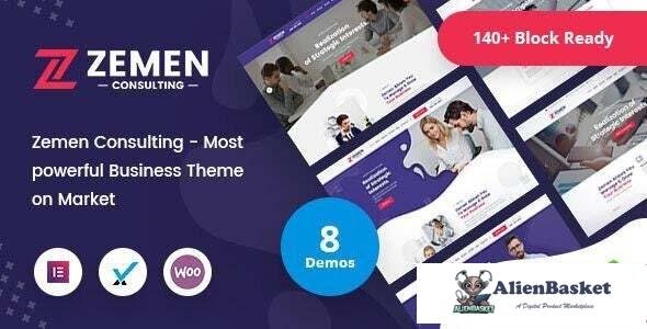 112698  Zemen v4.0.1 - Multi-Purpose Consulting Business WordPress Theme + RTL 