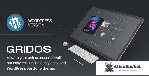 112700  Gridos v1.0 - Creative Personal Portfolio WordPress Theme 