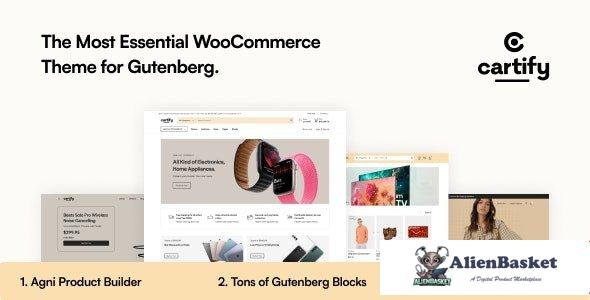 112725  Cartify v1.2.6 - WooCommerce Gutenberg WordPress Theme 