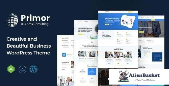 112750  Primor v2.3 - Business Consulting WordPress Theme 