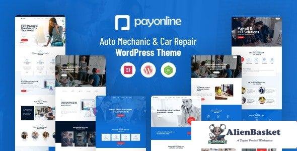 112752  Payonline v2.8 - Online Payroll and HR Software WordPress Theme 