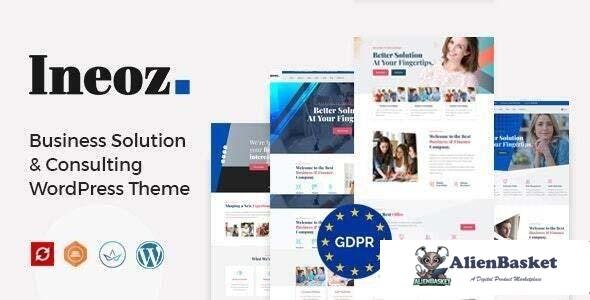 112753  Ineoz v2.1 - Business Consulting WordPress Theme 