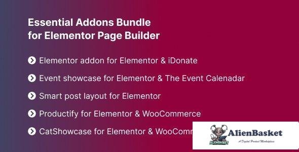 112759  Essential Addons Bundle for Elementor Page Builder v1.0 