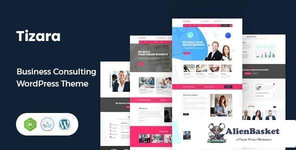 112778  Tizara v1.9 - Business Consulting WordPress Theme 
