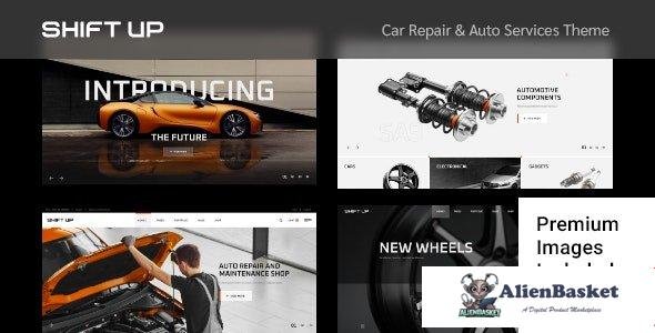 112837  ShiftUp v1.1 - Car Repair & Auto Services Theme 