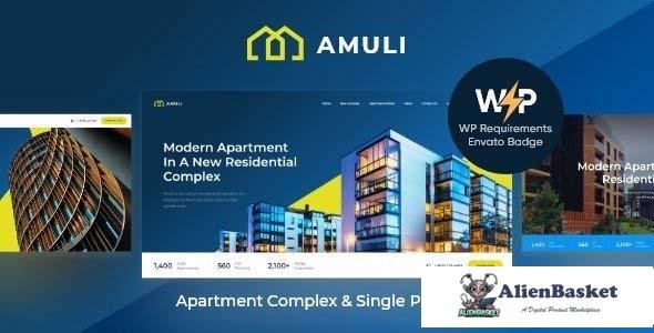 112841  Amuli v2.3.0 - Property & Real Estate Marketplace WordPress Theme 