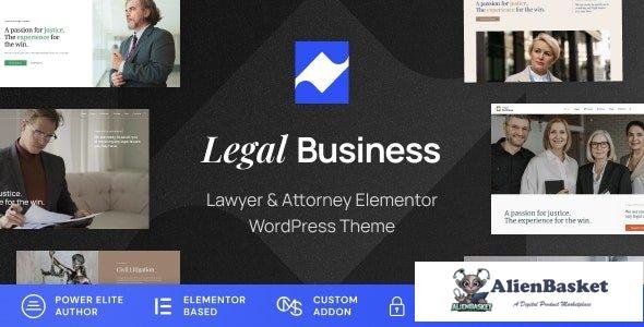 112847  Legal Business v1.0.3 - Attorney & Lawyer WordPress Theme 