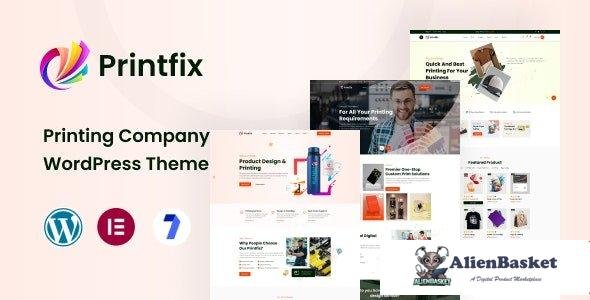 112896  Printfix v1.0 - Printing Services Company WordPress Theme 